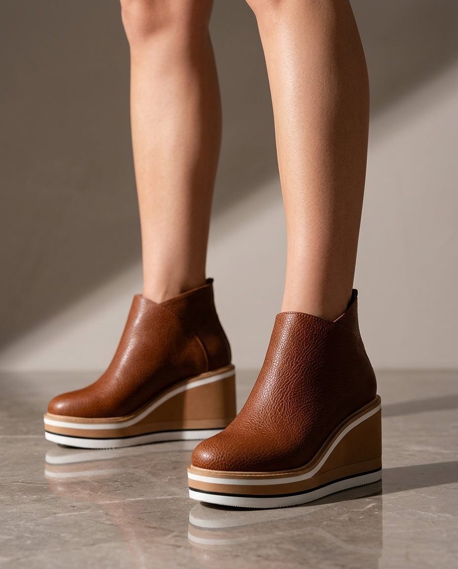 Bellamy Women's Hidden Wedge Booties