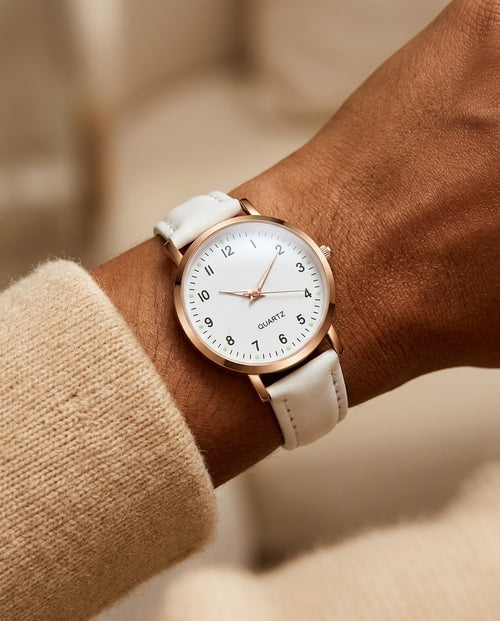 Adeline Women's Faux Leather Quartz Watch