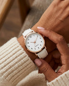 Adeline Women's Suede Strap Watch