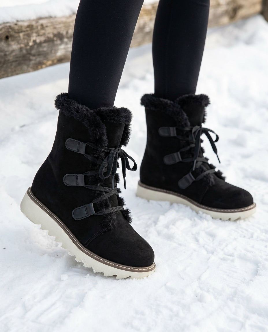 Waverly Women's Winter Fur Waterproof Boots