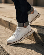 Weston Men's Leather Dress Sneakers