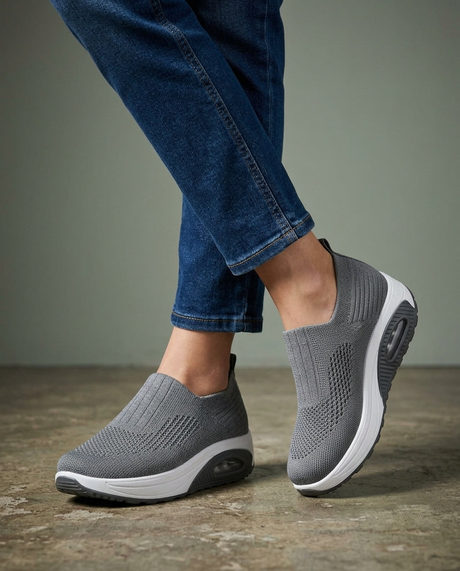 Delaney Women's Orthopedic Knit Slip-On Sneakers