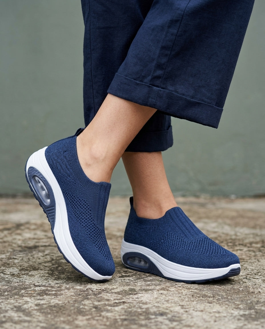 Delaney Women's Orthopedic Knit Slip-On Sneakers