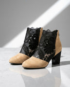 Arden Women's Lace Embroidered Heels