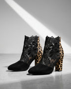 Arden Women's Lace Embroidered Heels