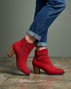 Sinclair Women's Double Strap Suede Boots