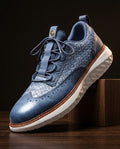 Grayson Men's Woven Leather Sneakers