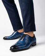 Hollis Men's Croc Embossed Loafers