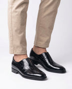 Hollis Men's Croc Embossed Loafers