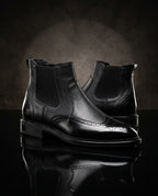 Bennett Men's Suede Leather Chelsea Boots