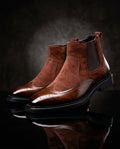 Bennett Men's Suede Leather Chelsea Boots