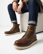 Sterling Men's Full Grain Leather Work Boots