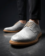 Everett Men's Suede Wingtip Oxford Sneakers