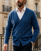 Barrett Men's Cashmere Blend V-Neck Cardigan