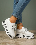 Adeline Women's Platform Lace Up Oxfords