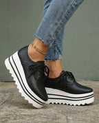Adeline Women's Platform Lace Up Oxfords