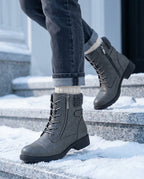 Hadley Women's Sweater Cuff Winter Boots