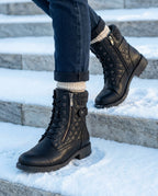 Hadley Women's Sweater Cuff Winter Boots