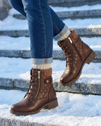 Hadley Women's Sweater Cuff Winter Boots