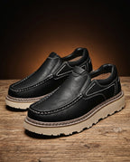 Sinclair Men's Leather Chunky Sole Loafers