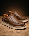 Sinclair Men's Leather Chunky Sole Loafers