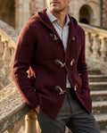 Bradford Men's Toggle Hooded Knit Cardigan