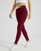 Genevieve Women's Thermal Lined High Rise Leggings