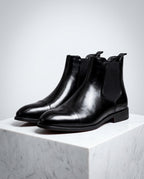 Remington Men's Leather Cap Toe Chelsea Boots