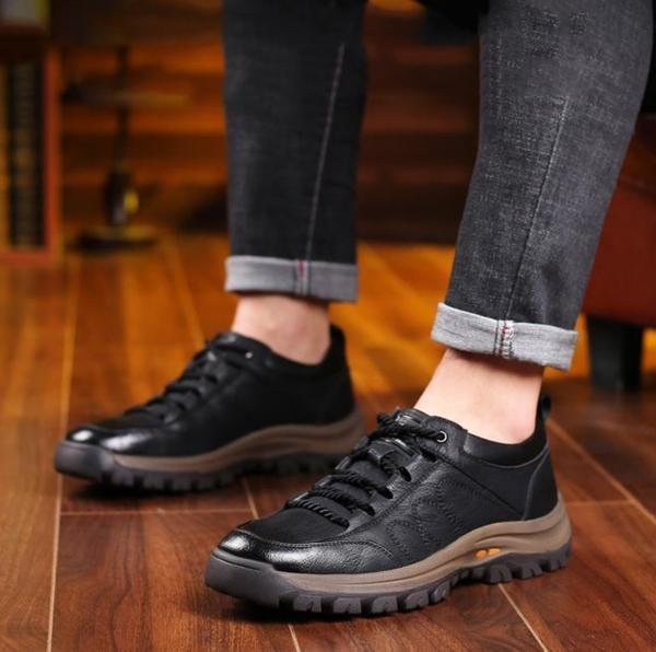 Sterling Men's Leather Outdoor Trail Shoes