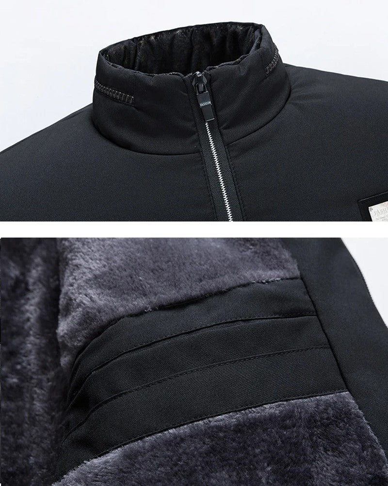 Weston Men's Fleece Lined Puffer Jacket | Winter