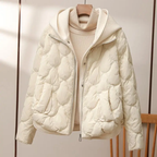 Clementine Elegant Lightweight Hooded Puffer Jacket