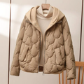 Clementine Elegant Lightweight Hooded Puffer Jacket