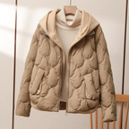 Clementine Elegant Lightweight Hooded Puffer Jacket