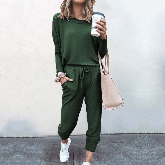 Serena Comfortable Casual Jogger Lounge Set