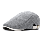 Weston Men's Herringbone Flat Cap