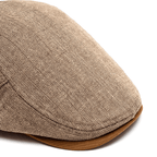 Weston Men's Herringbone Flat Cap