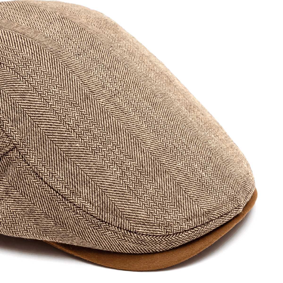 Weston Men's Herringbone Flat Cap