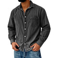 Everett Men's Vintage Washed Denim Button Up Shirt
