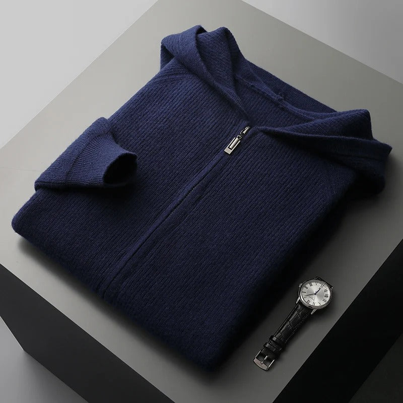 Blakely Men's Wool Zip Hoodie